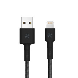 ZMI紫米MFi认证苹果编织数据线iPhone12/8/8P/XS/XR/11/11Pro/SE2手机6六7七ipadmini平板充电线AL803黑