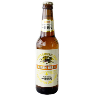 【KIRIN/麒麟啤酒】KIRIN 麒麟 一番榨啤酒 330ml 24瓶【报 …