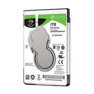 SEAGATE 希捷 酷鱼BarraCuda系列 2.5英寸笔记本硬盘 1TB 128MB(5400rpm、SMR)ST1000LM048