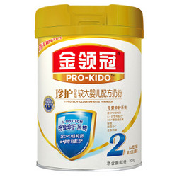 伊利奶粉 金领冠珍护系列 较大婴儿配方奶粉 2段900克(6-12个月适用)新老包装随机发货
