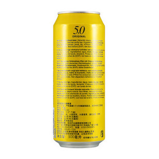 5.0 ORIGINAL 小麦啤酒 500ml*6听