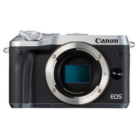 佳能EOS M6 微单电可换镜相机 银色机身