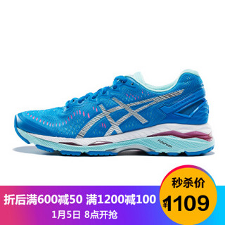 ASICS 亚瑟士 GEL-KAYANO 23 女士跑鞋 蓝色/银色/蓝色 41.5