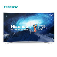 历史低价：Hisense 海信 LED65EC780UC 65英寸 曲面液晶电视