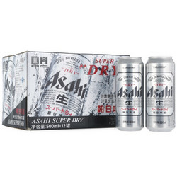 Asahi 朝日 超爽啤酒 500ml 12听 *2件