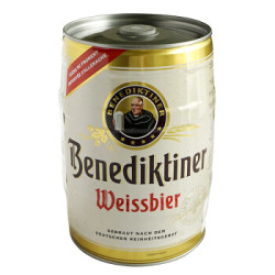 Benediktiner 百帝王 小麦白啤酒 5L