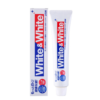 LION 狮王 White&White 美白 牙膏 150g 单支装