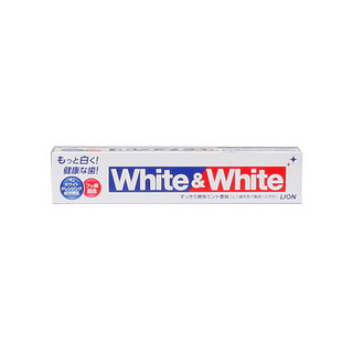 LION 狮王 WHITE&WHITE美白牙膏 150g*10