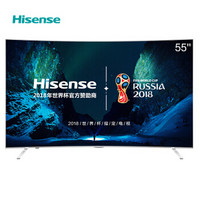 Hisense 海信 EC880UCQ 曲面液晶电视 55英寸