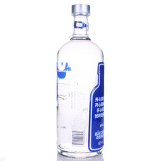 ABSOLUT VODKA 绝对伏特加 原味伏特加酒 700ml 1000ml 单瓶 普通