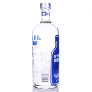 ABSOLUT VODKA 绝对伏特加 原味伏特加酒 700ml 1000ml 单瓶 普通