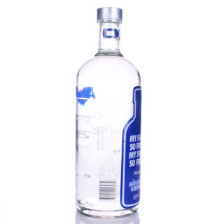 ABSOLUT VODKA 绝对伏特加 原味伏特加酒 700ml 1000ml 单瓶 普通