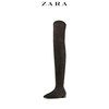 ZARA TRF 女鞋 多色平底过膝长靴 17052201040 159元