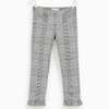 ZARA  童装女童 叠层装饰格子裤 06155273802 79元