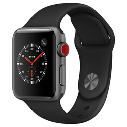 Apple Watch Series 3智能手表（GPS+蜂窝网络款 38毫米）