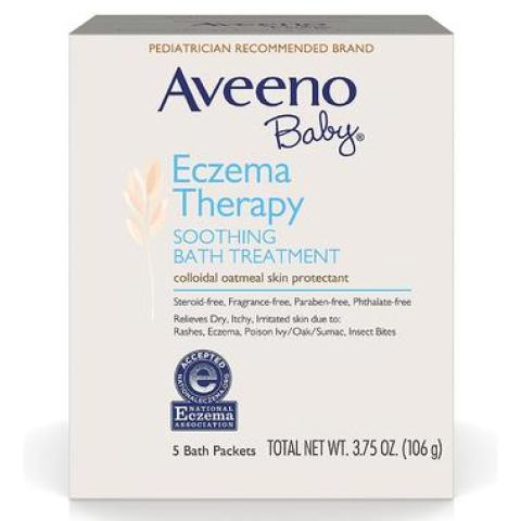 凑单品:Aveeno 艾维诺 婴儿燕麦沐浴粉 5袋装 