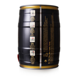 BURGGOLD 金城堡 黑啤酒 5L 单桶