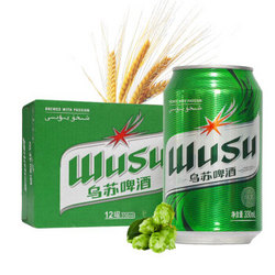 WUSU 乌苏啤酒 绿乌苏 330ml 12听