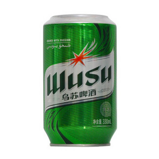 WUSU 乌苏啤酒 绿乌苏 330ml 12听