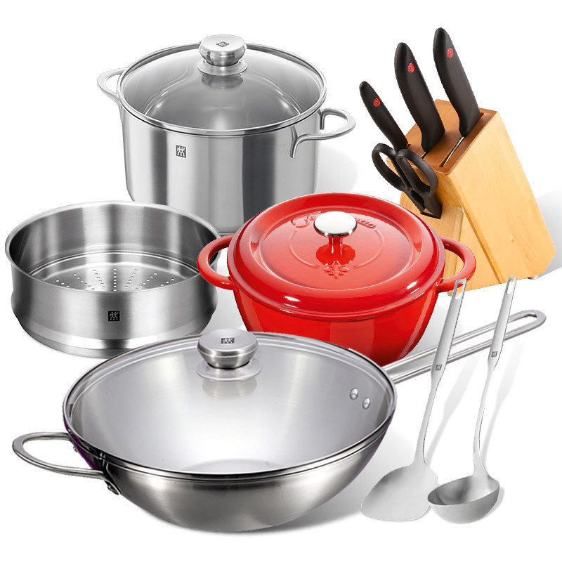 zwilling 双立人 novaiii 40120-015-982 锅具刀具炊具组合11件套