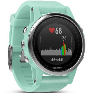 GARMIN 佳明 fenix5S 飞耐时5s GPS 智能手表 普通版 马卡龙蓝