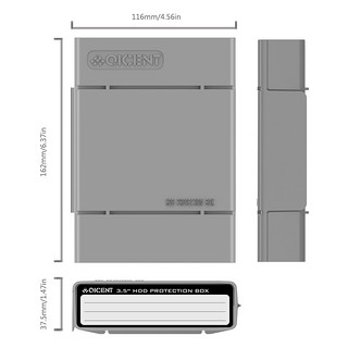 QIC 3.5寸移动硬盘保护盒