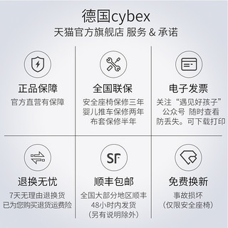 cybex 赛百适 ETERNISM4 高景观婴儿推车 热辣红