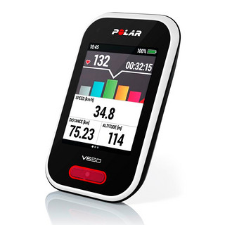 POLAR 博能 V650 GPS智能骑行码表 标配