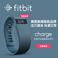 Fitbit Charge02 智能手环  灰蓝色 L