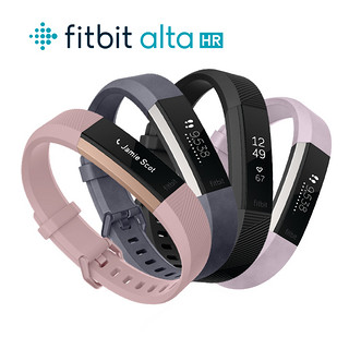 Fitbit Alta HR 智能手环 黑色 特大号