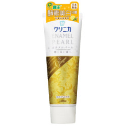 LION 狮王 Enamel Pearl 酵素美白牙膏 柠檬薄荷 130g(赠衣领净 250ml) *6件