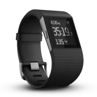 Fitbit Surge 智能乐活手环 L码 黑色