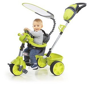 Little Tikes 小泰克 3合1声光推行三轮车