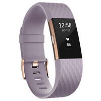 Fitbit Charge 2 智能手环  玫瑰金  小号
