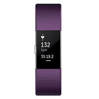 Fitbit Charge 2 智能手环  紫色 小号
