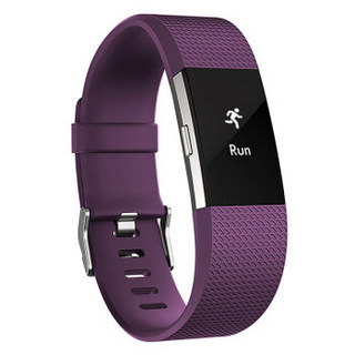 Fitbit Charge 2 智能手环  紫色 小号