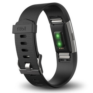 Fitbit Charge 2 智能手环  黑色 小号