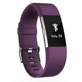 Fitbit Charge 2 智能手环  紫色 L
