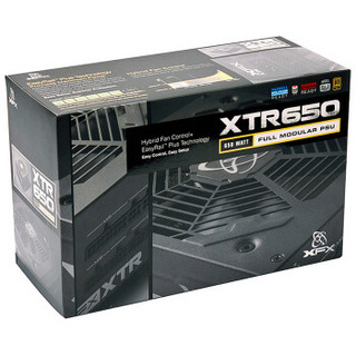 XFX 讯景 额定650W XTR650 电源 