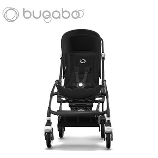 BUGABOO BEE5 婴儿推车 银架麻灰篷麻灰座棕把白轮