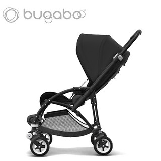 BUGABOO BEE5 婴儿推车 麻灰蓬麻灰座棕把白轮