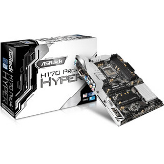  ASRock 华擎 H170 Pro4/Hyper主板（10相、intel千兆） 