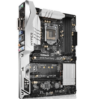  ASRock 华擎 H170 Pro4/Hyper主板（10相、intel千兆） 