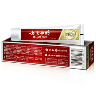 YUNNANBAIYAO 云南白药 金口健 牙膏  口清新 纯青普洱 105g