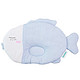 京东PLUS会员：PurCotton 全棉时代 小鱼款 婴幼儿定型枕头 蓝白格