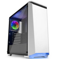 PHANTEKS 追风者 416PTG 钢化玻璃RGB版 机箱 白色