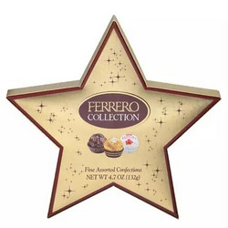 FERRERO ROCHER 费列罗 Star Gift Box 混合口味巧克力礼盒 132g