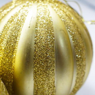 NITORI 圣诞树装饰4件套 金色