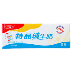 SANYUAN 三元 特品纯牛奶 227ml*16包 *6件