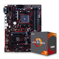ASUS 华硕 PRIME B350-Plus 主板+ Ryzen7 1700 盒装处理器